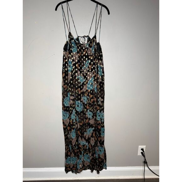 Natural Life Alice metallic maxi dress size XL - Picture 2 of 13